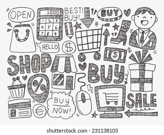doodle business background