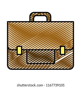 doodle business briefcase object to save document