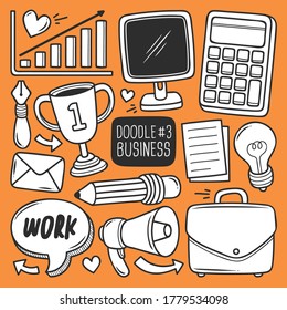 Doodle Business Hand Drawn Vector