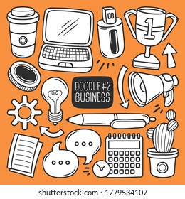 Doodle Business Hand Drawn Vector
