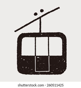 doodle cable car