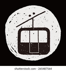 doodle cable car