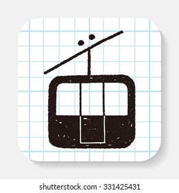 doodle cable car
