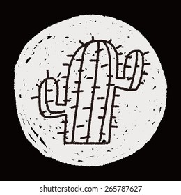 doodle cactus