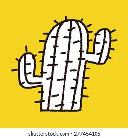 doodle cactus