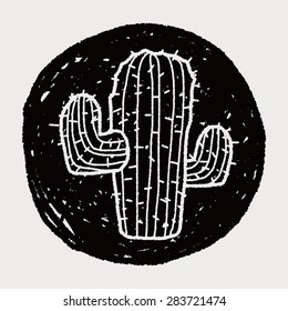 doodle cactus