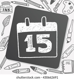 doodle calendar