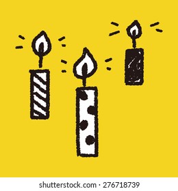 doodle candle