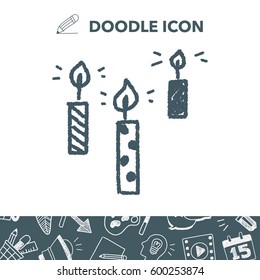 doodle candle