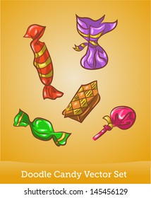Doodle candy set