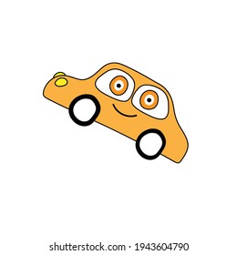  doodle  car   cartoon    vector eps.10
