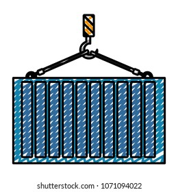 doodle cargo metal container hanging of the hook