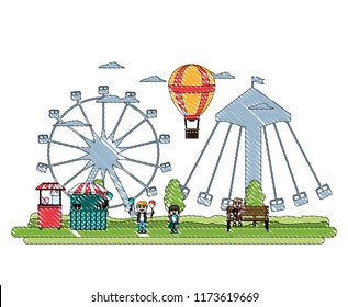 doodle carnival entertainment event and performance festival