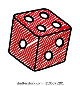 doodle casino dice cube game addiction