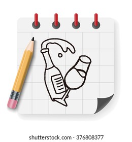doodle celebrate dinner