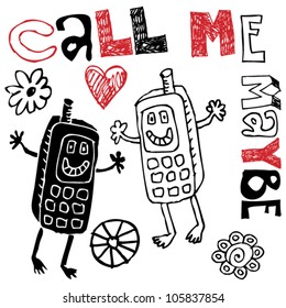 doodle cellphones
