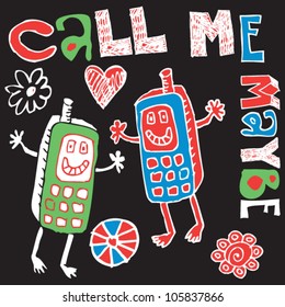 doodle cellphones