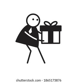 caja de regalo de retención de caracteres de garaje