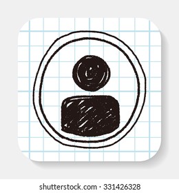Doodle Character sign