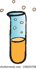 doodle chemistry laboratory