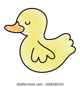 doodle child rubber duck toy object