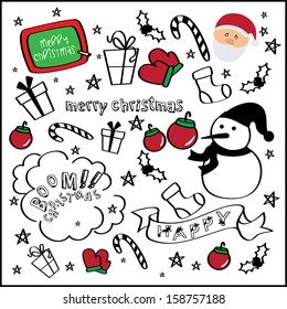 doodle christmas