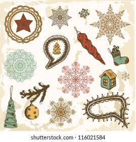 Doodle christmas set