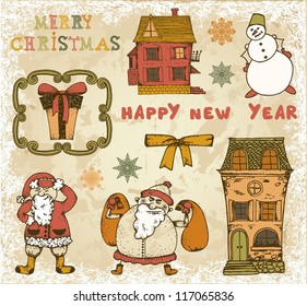 Doodle christmas set