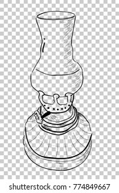 Doodle Classic Oil Lamp