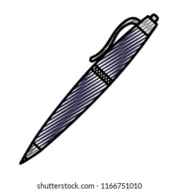 doodle classic pen design tool object