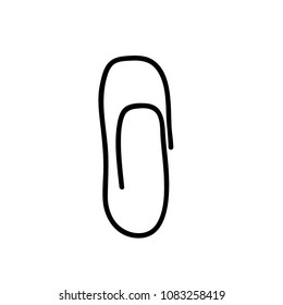 doodle  clip icon  vector eps.10