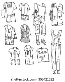 doodle clothes