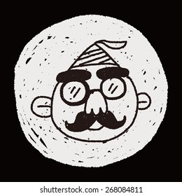 doodle clown