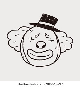 doodle clown