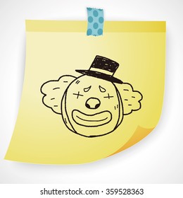 doodle clown