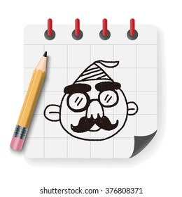 doodle clown