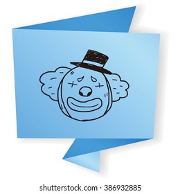 doodle clown