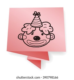 doodle clown