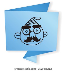 doodle clown