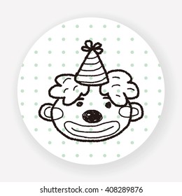 doodle clown