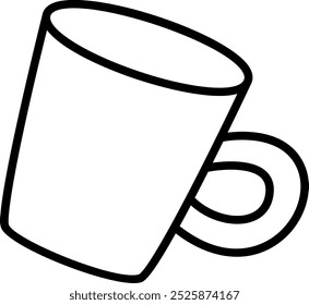 Doodle Coffee Cup Vector Illustration