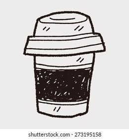 doodle coffee and tea