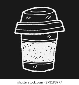 doodle coffee and tea