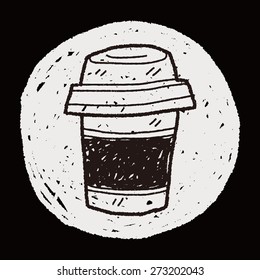 doodle coffee and tea