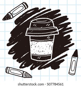 doodle coffee and tea