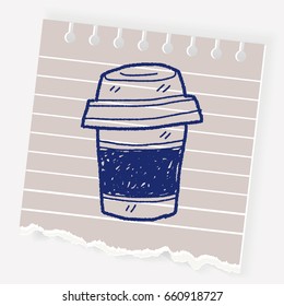 doodle coffee and tea