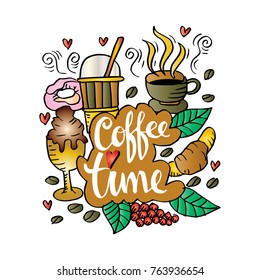 Doodle coffee time