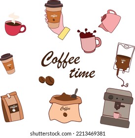 Doodle coffee is very cute.
