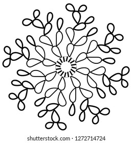 Doodle collection with hand drawing coloring kids. Holiday decoration. Leaves pattern. Flower vector sketch. Doodle style, graphic illustration. Black, white. Vector card.
