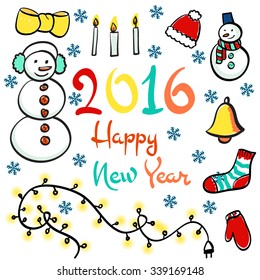 
Doodle collection for the new year